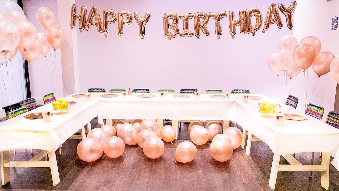 Birthday party room at N20 KidsClub